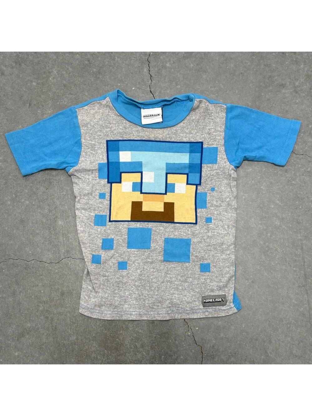 Minecraft Steve Kids T Shirt